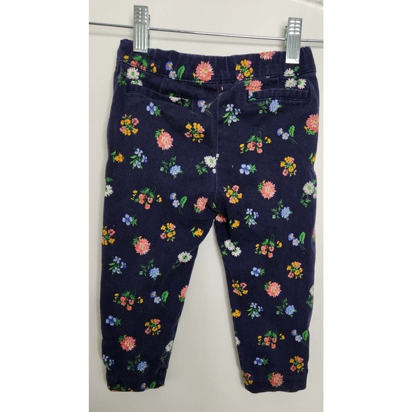 Janie and Jack 2T Flowred Slacks - Picture 2 of 7